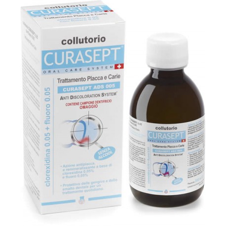 Curasept ADS trattamento placca e carie clorexidina 0.05 200 ml