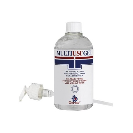 Germo Multiusi Gel disinfettante per le mani a base alcolica 500 ml