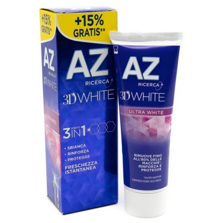AZ 3D Ultrawhite - Dentifricio sbiancante 75 ml AZ 3D Ultrawhite - Dentifricio sbiancante 75 ml