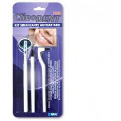 Clinodent Trio kit sbiancante antitartaro elimina le macchie dai denti