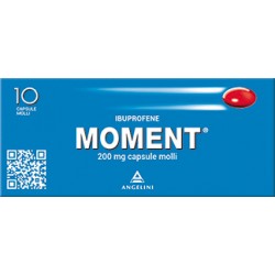 Moment 200 mg 10 capsule molli