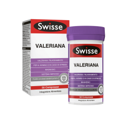 Swisse Valeriana - Integratore per il sonno e il rilassamento 50 compresse