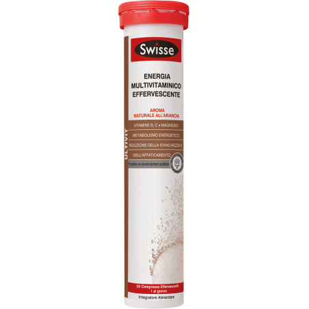 Swisse Energia - Integratore multivitaminico 20 compresse effervescenti Swisse Energia - Integratore multivitaminico 20 compresse effervescenti