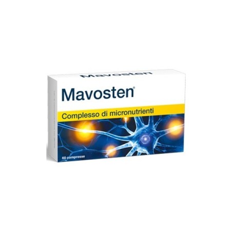 Mavosten - Integratore per il benessere del sistema nervoso 60 compresse Mavosten - Integratore per il benessere del sistema nervoso 60 compresse