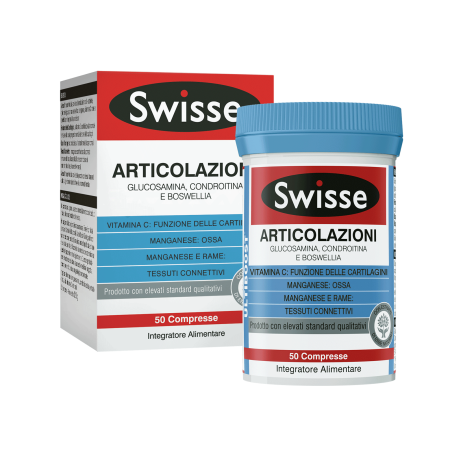 Swisse Articolazioni - Integratore per il benessere delle cartilagini e delle ossa 50 compresse Swisse Articolazioni - Integratore per il benessere delle cartilagini e delle ossa 50 compresse