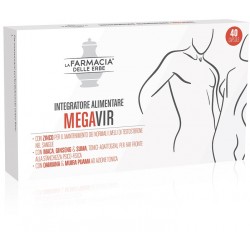 Megavir integratore di zinco per il testosterone maschile 40 capsule
