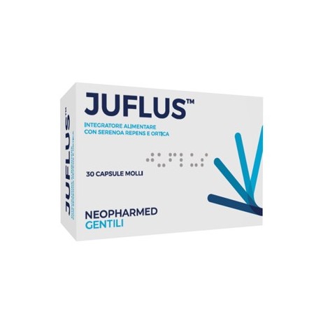 Juflus 685 mg integratore per la funzionalità della prostata 30 capsule molli Juflus 685 mg integratore per la funzionalità della prostata 30 capsule molli
