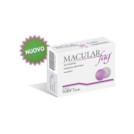 Macular Fag integratore per il benessere della vista 20 compresse Macular Fag integratore per il benessere della vista 20 compresse