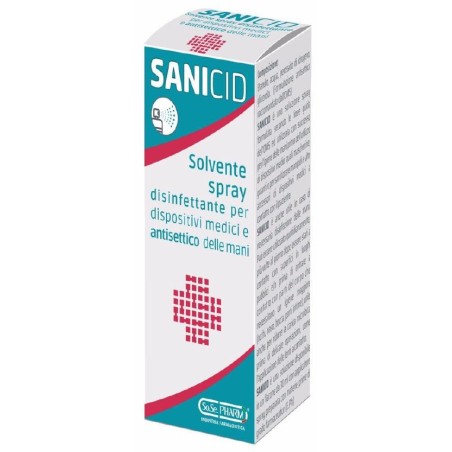 Sanicid Soluzione spray per la disinfezione di mani e superfici 30 ml Sanicid Soluzione spray per la disinfezione di mani e superfici 30 ml