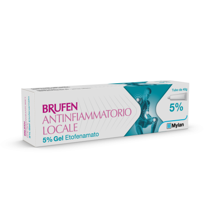 Brufen antinfiammatorio locale 5% Gel tubo da 40 g Brufen antinfiammatorio locale 5% Gel tubo da 40 g