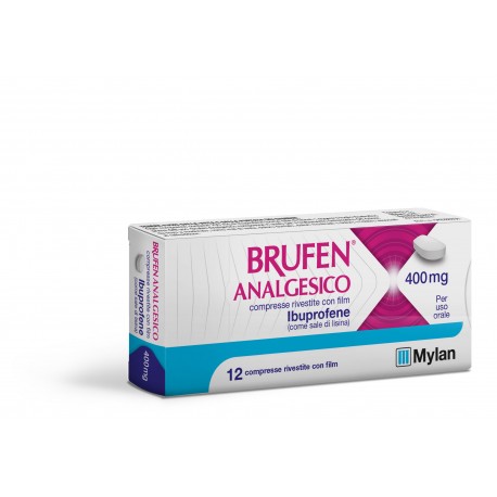 Brufen analgesico 400 mg 12 compresse rivestite