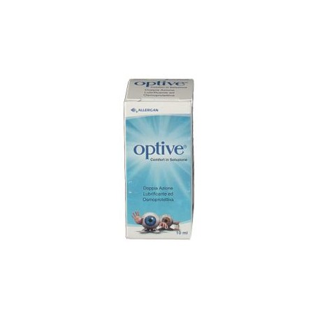 Optive Soluzione Oftalmica 10 ml - Collirio Lubrificante per Occhio Secco