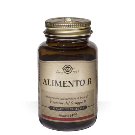 Solgar Alimento B - Integratore di vitamine del gruppo B 50 capsule