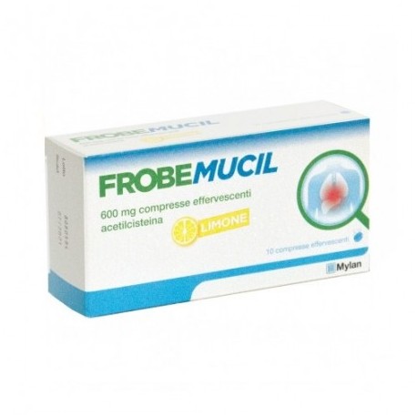 Frobemucil 600 mg 10 compresse effervescenti