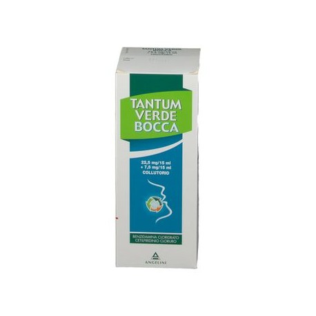 Tantum Verde Bocca 22,5 + 7,5 mg Collutorio 240 ml