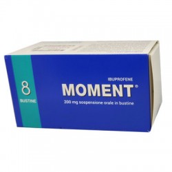 Moment sospensione orale 8 bustine 200 mg