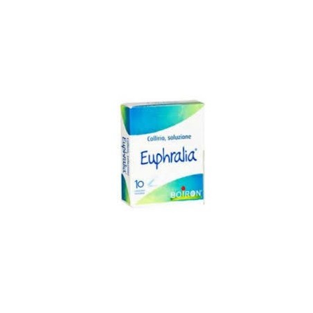 Euphralia collirio omeopatico 10 contenitori monodose 0,4 ml Euphralia collirio omeopatico 10 contenitori monodose 0,4 ml