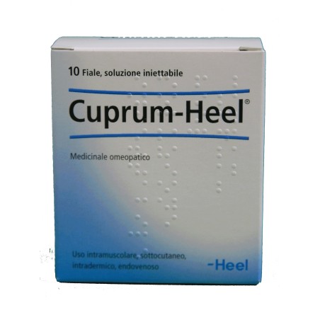 Heel Cuprum 10 fiale omeopatiche da 1,1 ml Heel Cuprum 10 fiale omeopatiche da 1,1 ml