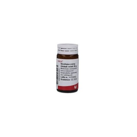 Wala Nicotiana Compositum globuli omeopatici 20 g Wala Nicotiana Compositum globuli omeopatici 20 g