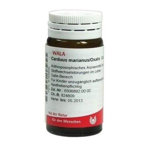 Wala Carduus Marianus Oxalis globuli omeopatici 20 g Wala Carduus Marianus Oxalis globuli omeopatici 20 g