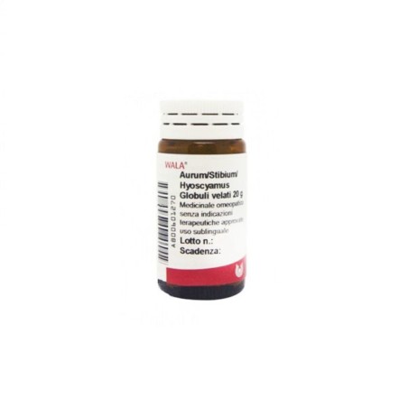 Wala Aurum Stibium Hyoscyamus globuli omeopatici 20 g Wala Aurum Stibium Hyoscyamus globuli omeopatici 20 g
