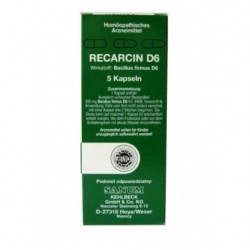 Sanum Recarcin D6 5 capsule omeopatiche