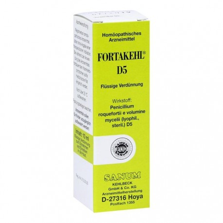 Sanum Fortakehl D5 gocce omeopatiche 10 ml