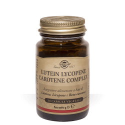 Solgar Lutein Lycopene Carotene Complex - Integratore per abbronzatura 30 capsule