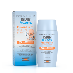Isdin Fotoprotector Pediatrics - Fusion fluido mineral protezione solare per bambini spf 50+50 ml