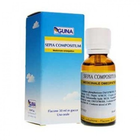 Guna Sepia Compositum gocce omeopatiche 30 ml Guna Sepia Compositum gocce omeopatiche 30 ml