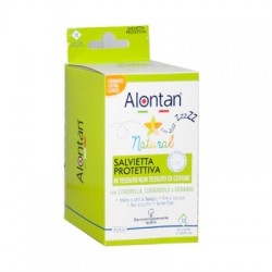Alontan Natural 12 salviette antizanzare monouso