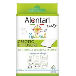 Alontan Natural Cerotto diffusore antizanzare 21 pezzi