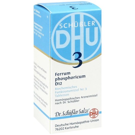 Ferrum Phosphoricum 12 DH globuli omeopatici DHU