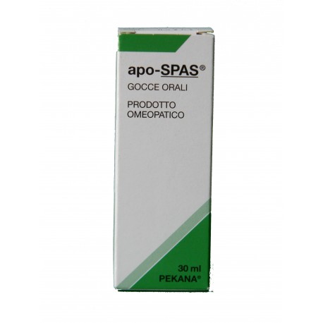 Pekana apo-SPAS prodotto omeopatico spagirico in gocce orali 30 ml