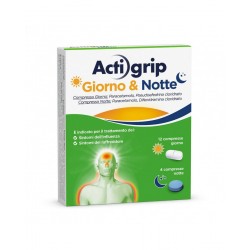 Actigrip Giorno E Notte 12 compresse giorno  + 4 compresse notte