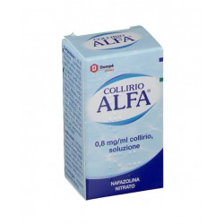 Collirio Alfa 0,8 mg / ml Gocce 10 ml