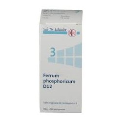 Ferrum Phosphoricum sale n.3 Dr.Schussler 12DH 50 g