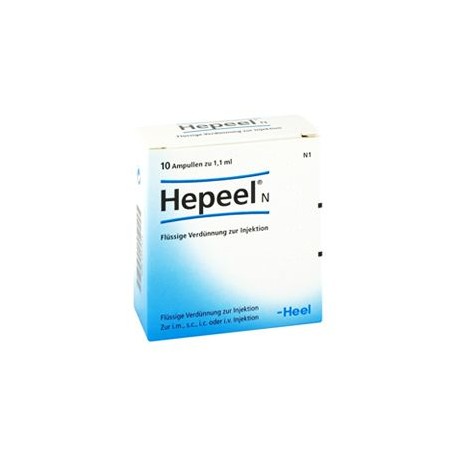 Guna Heel Hepeel 10 fiale omeopatiche da 1,1 ml l'una