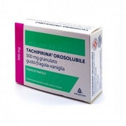 Tachipirina Orosolubile 500 mg granulato gusto fragola-vaniglia 12 bustine