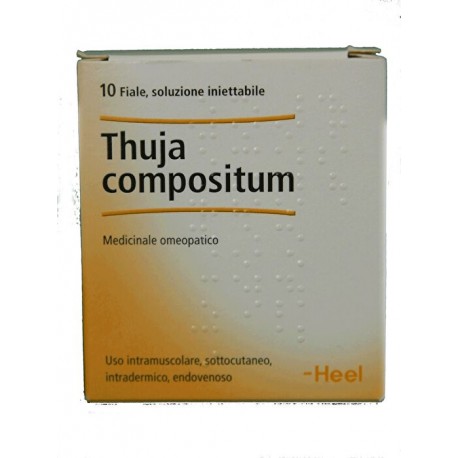 Guna Thuya Occidentalis Compositum 10 fiale da 2,2 ml l'una