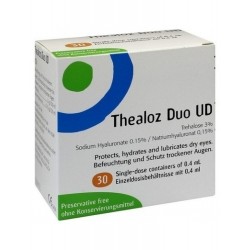 Thealoz Duo collirio lubrificante 30 monodose senza conservanti da 0,4 ml l'uno