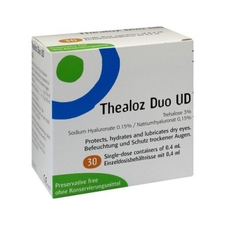 Thealoz Duo collirio lubrificante 30 monodose senza conservanti da 0,4 ml l'uno Thealoz Duo collirio lubrificante 30 monodose senza conservanti da 0,4 ml l'uno
