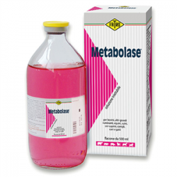 Metabolase soluzione iniettabile veterinaria 1 flacone 500 ml