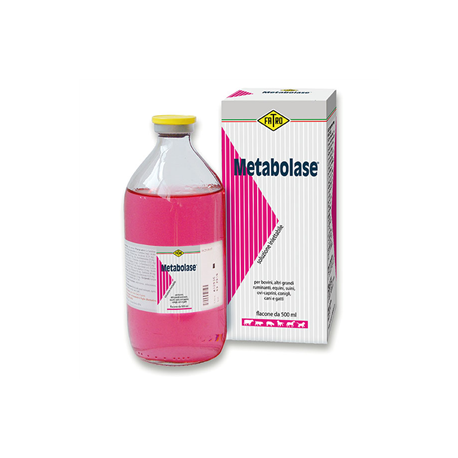 Metabolase soluzione iniettabile veterinaria 1 flacone 500 ml