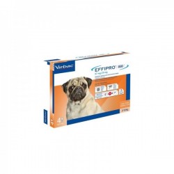 Effipro Spot On 0,67 ml 67 mg 4 pipette antiparassitarie per cani dai 2 ai 10 kg