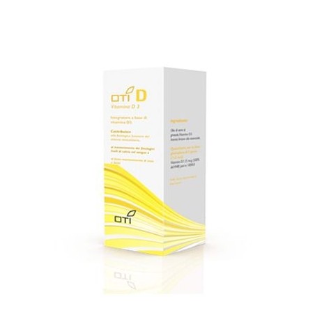 Oti D Vitamina D3 in gocce per ossa e sistema immunitario 50 ml Oti D Vitamina D3 in gocce per ossa e sistema immunitario 50 ml