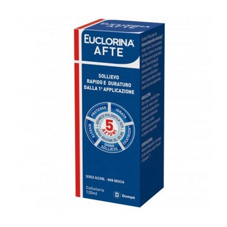 Euclorina Afte Collutorio 120 ml