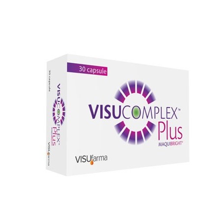 Visucomplex Plus Maquibright integratore per il benessere della vista 30 capsule Visucomplex Plus Maquibright integratore per il benessere della vista 30 capsule
