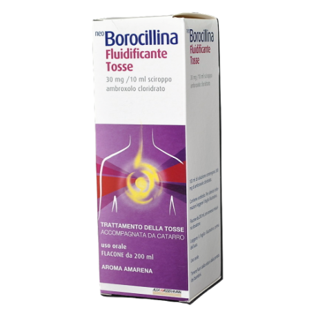 Neoborocillina Fluidificante Tosse sciroppo sedativo 200 ml