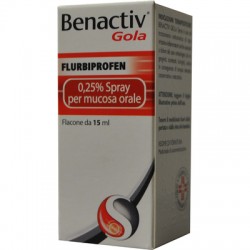 Benactiv Gola Spray 0,25 % 15 ml